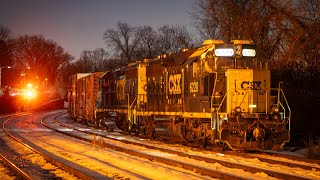 RF - Conrail CA-29 on the RiverLINE in January
