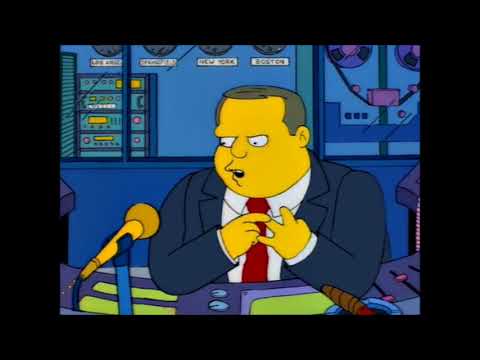 The Simpsons - KBBL Station's Birch Barlow