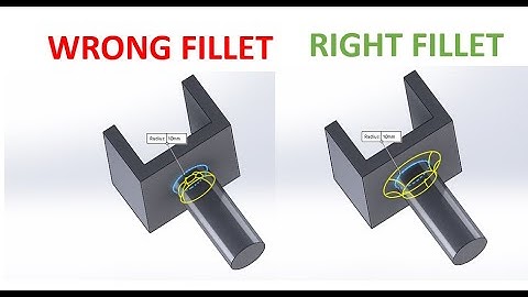 fillet error in solidworks