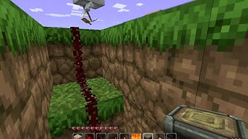 Minecraft Tutorials Ep. 2 - Piston Lava Bridge