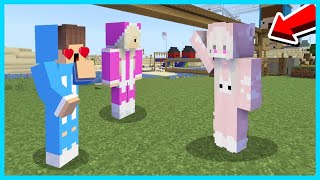 MIPAN & ZUZUZU Akhirnya Punya Teman Baru Di Minecraft Survival! LUCU BANGET