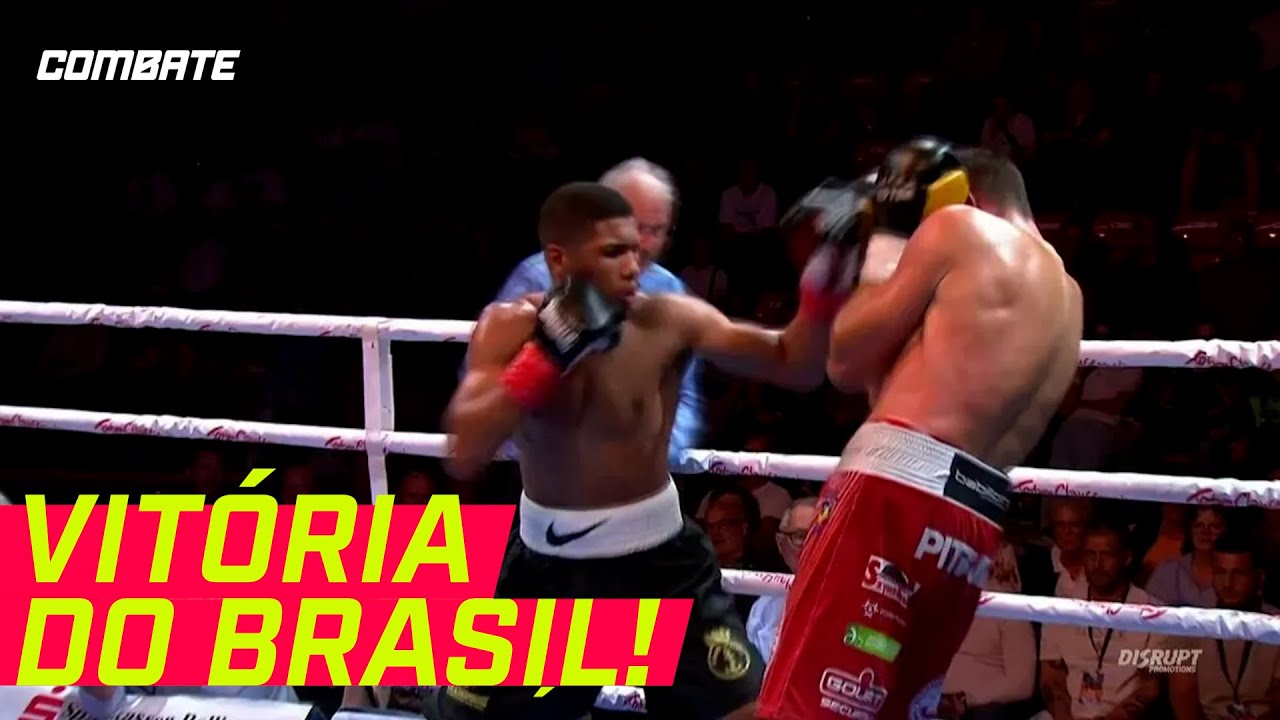 HEBERT CONCEIÇÃO NOCAUTEIA POLONÊS NO BOXE | MELHORES MOMENTOS | Combate.globo