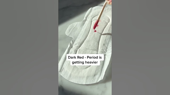 Have you ever wondered what your period color means? 🩸
