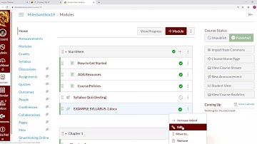 How to add a syllabus (file) to a module in Canvas - Huston-Tillotson University