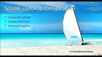 05. Splunk Tutorial - How to configure lookup in Splunk