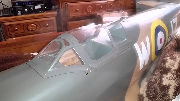 Top Flite Giant Spitfire Sliding Canopy