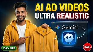 How to Create Fashion AI Ad Videos for Clothing Brands Tamil | Gemini 3 Pro + Sora 2