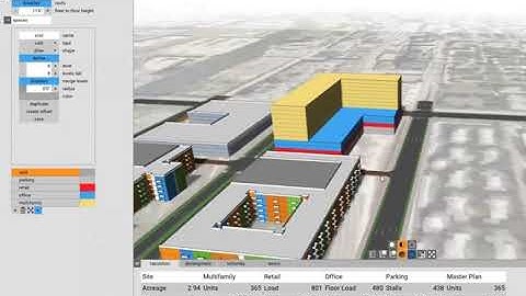Urban planning with TestFit in 30 mins at 8x speed