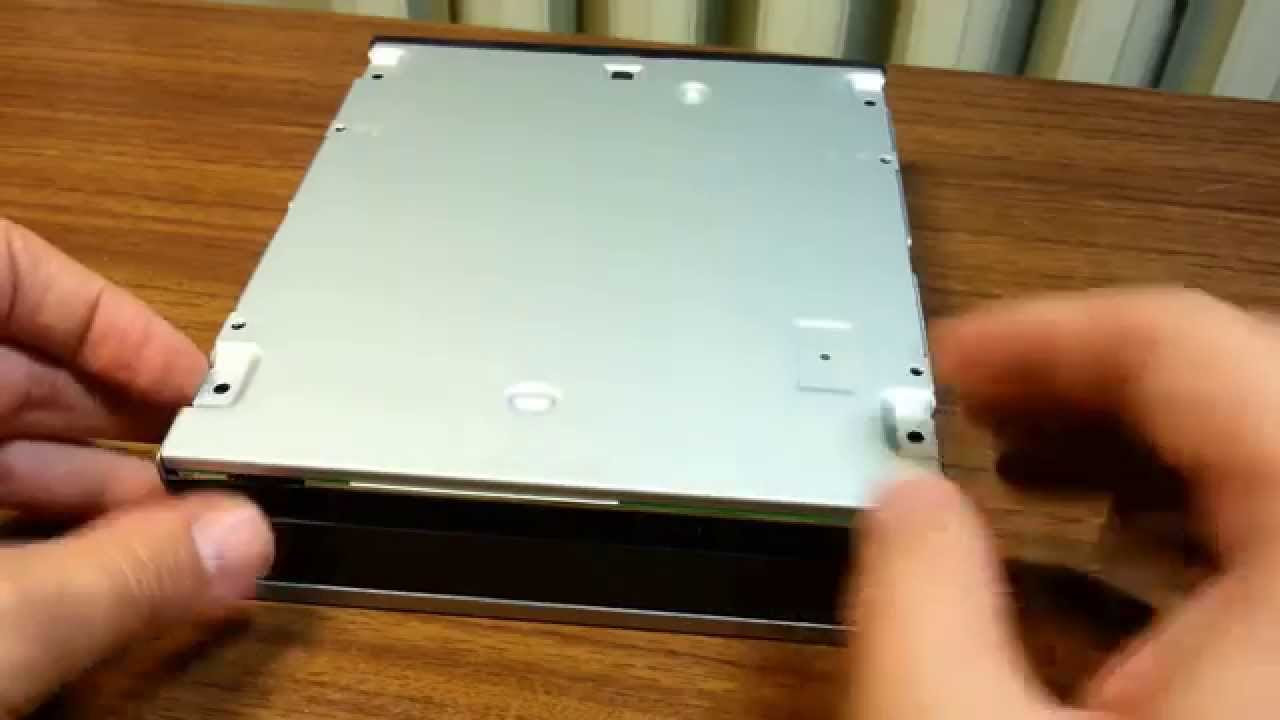 Update HP CD-RW/ ROM drive disassembling
