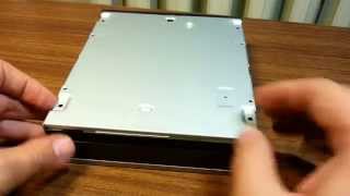 HP CD-RW/ ROM drive disassembling