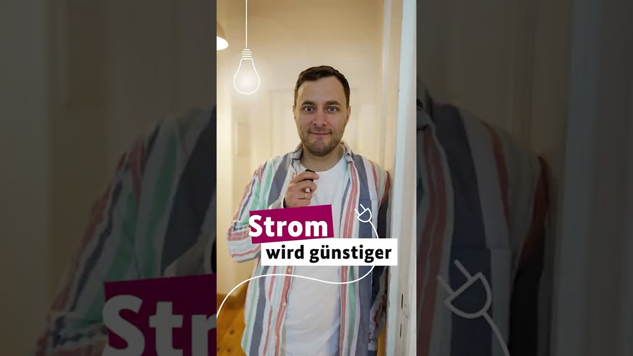 Strom- und Gaspreise sinken