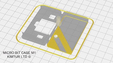 Kimturcase M1 protector case for micro:bit - 3D Printing