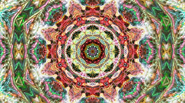 Mesmerizing Kaleidoscope Patterns: Hypnotic Visual Journey in 3 hours!