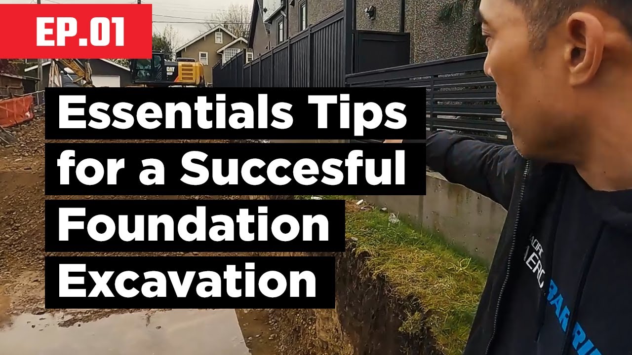 CMGT TV EP 01 | Essential Tips for a Successful Foundation Excavation