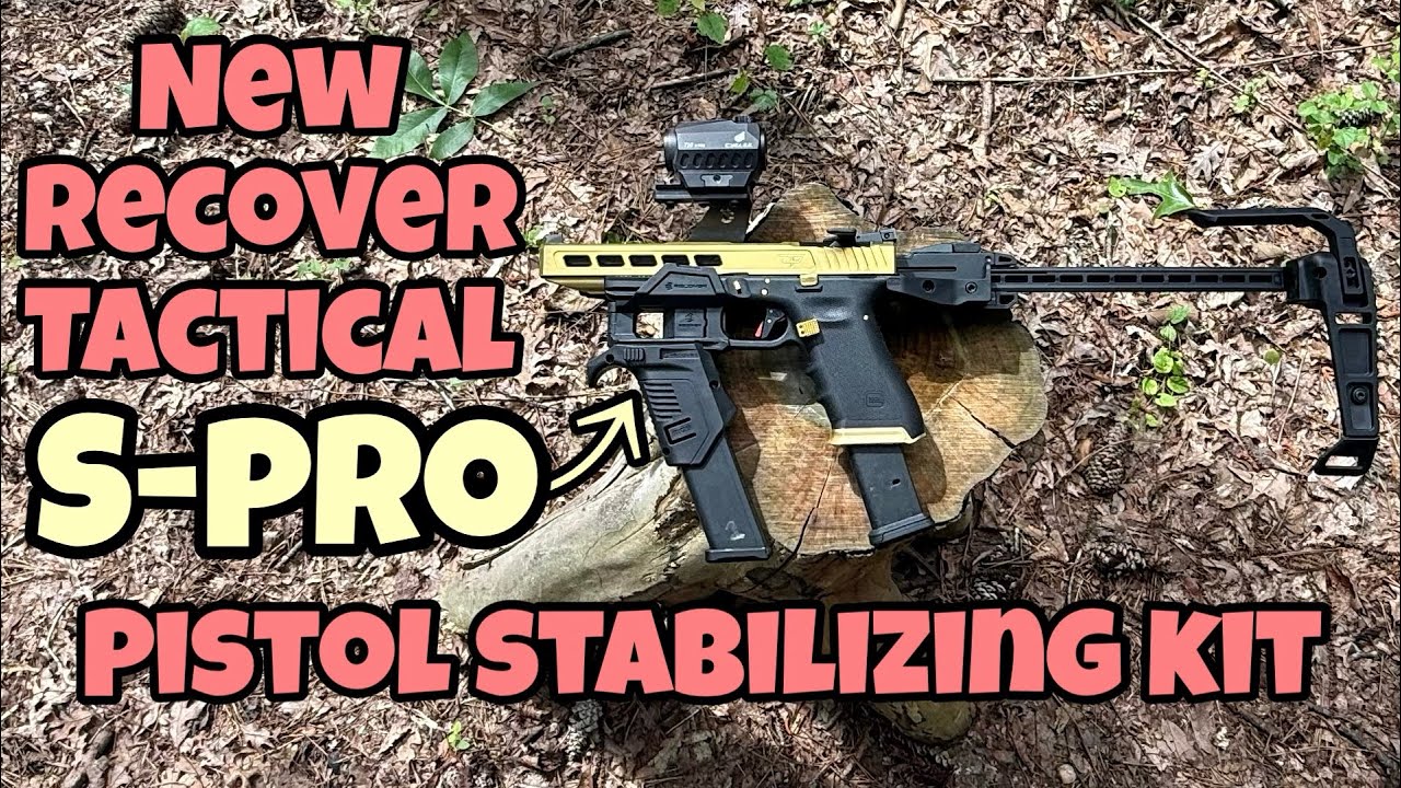 Recover Tactical S-Pro Pistol Stabilizer Conversion Kit
