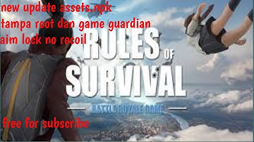 New update aim lock no recoil rules of survival