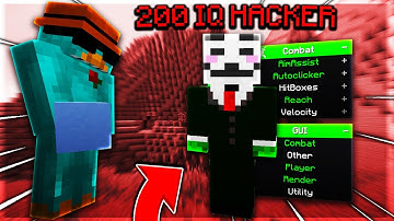 200IQ Cheater uses FREE Hacked Client in a Screenshare!