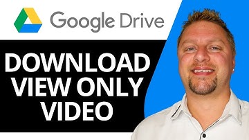How to Download View Only Video File from Google Drive in 2025 | Google Drive Tutorial