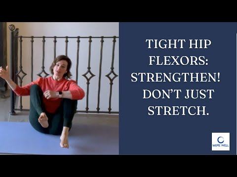 TIGHT HIP FLEXORS: A Tight Muscle is a Weak Muscle