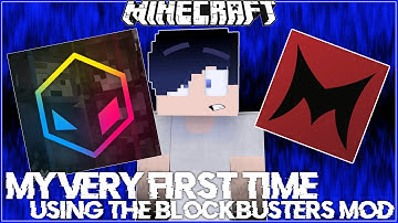 MY VERY FIRST TIME USING THE BLOCKBUSTERS MOD | Minecraft - [S3 • EP19]