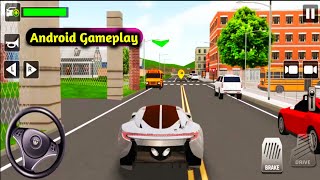 City Taxi Driving: Fun 3D Car Driver simulator || Y Abhinav screenshot 4