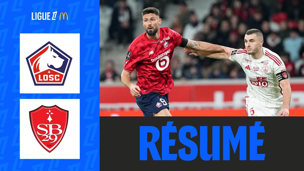 Lille toujours DANS LE DOUTE après son nul contre Brest | 22ème journée - Ligue 1 McDonald's 25/26