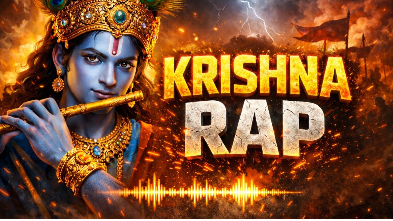 KRISHNA RAP | THE GAMECHANGER OF MAHABHARAT | HINDI SANATAN RAP