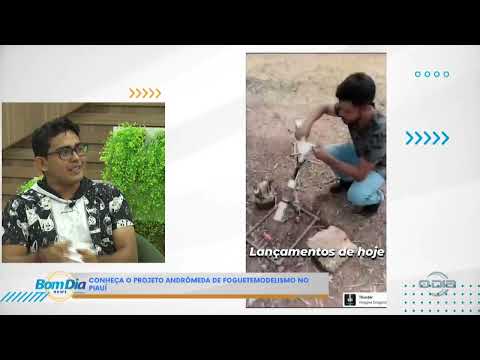 Projeto Andrômeda na UFPI trabalha foguetemodelismo no Piauí 21 02 2024