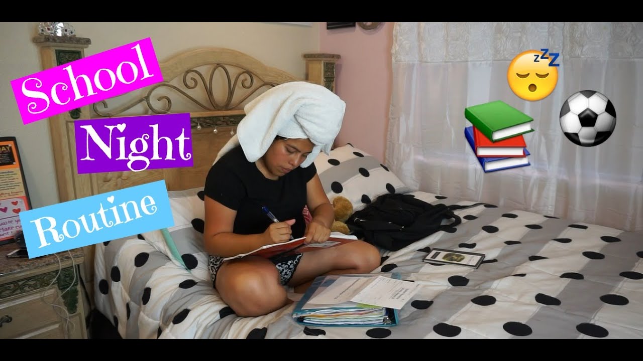 School Night Routine 2016| Nicole Pazmino