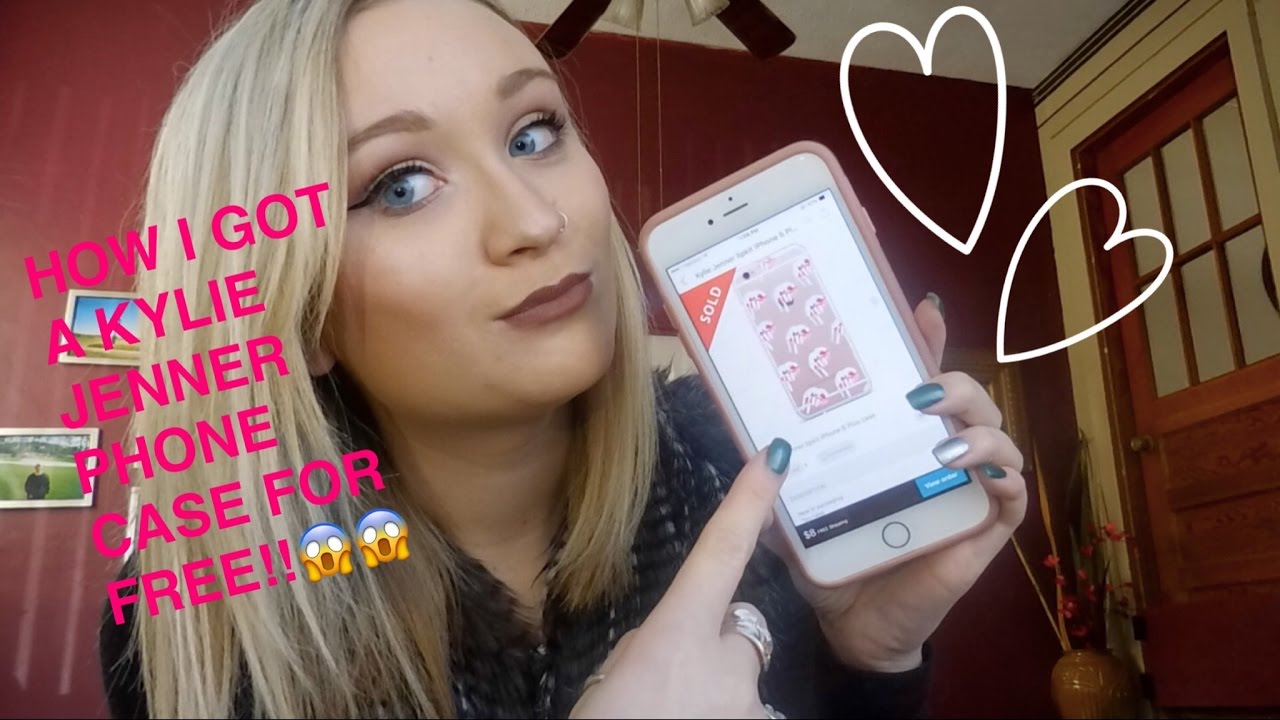 HOW I GOT A KYLIE JENNER PHONE CASE FOR FREE!!!! - YouTube