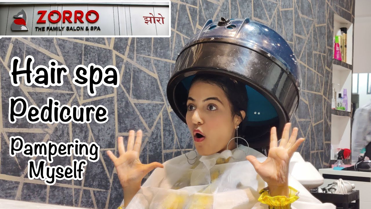 Zorro The Family Salon| Hiranandani Estate| Best Hair Spa Treatment  |Nikksmua| - YouTube