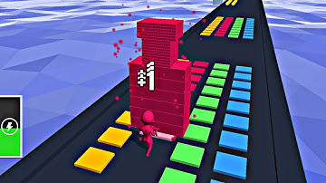 Stack Colours Upgraded Level - 135 Unlocked Walkthrough iOS Gameplay