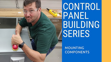 Control Panel Building Mounting the Panel in the Enclosure Part 5 of 6
