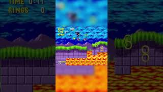 Marble Zone - Sonic The Hedgehog - Sega Genesis