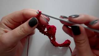 Tutorial Punto Fiori Traforati Uncinetto Passo Passo// Crochet Flower Stitch Step by Step