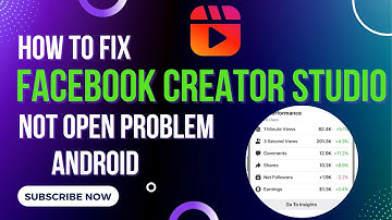 How To Fix Facebook Creator Studio App Not Open Problem Android
