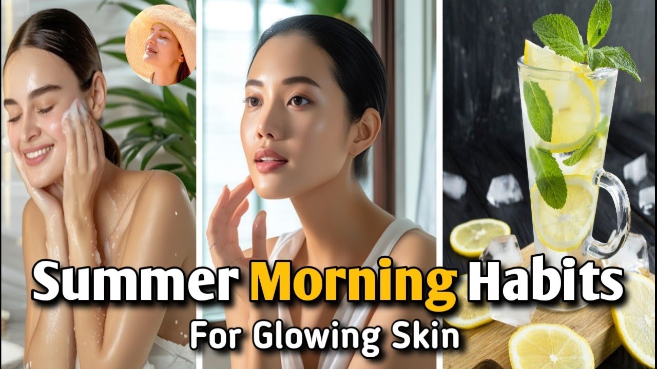 5 Morning Habits For Glowing Skin।। Glowing Skin।। #skin #dishuvoice ...