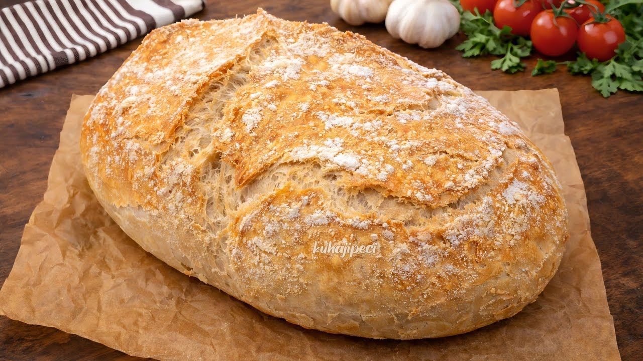 Domaćinski hljeb - svjež i mirisan vrlo brzo na vašem stolu