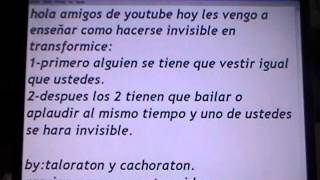 como hacerse invisible en transformice (FUNCIONA)