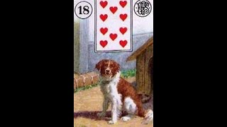 #18 The Dog - Lenormand card combinations