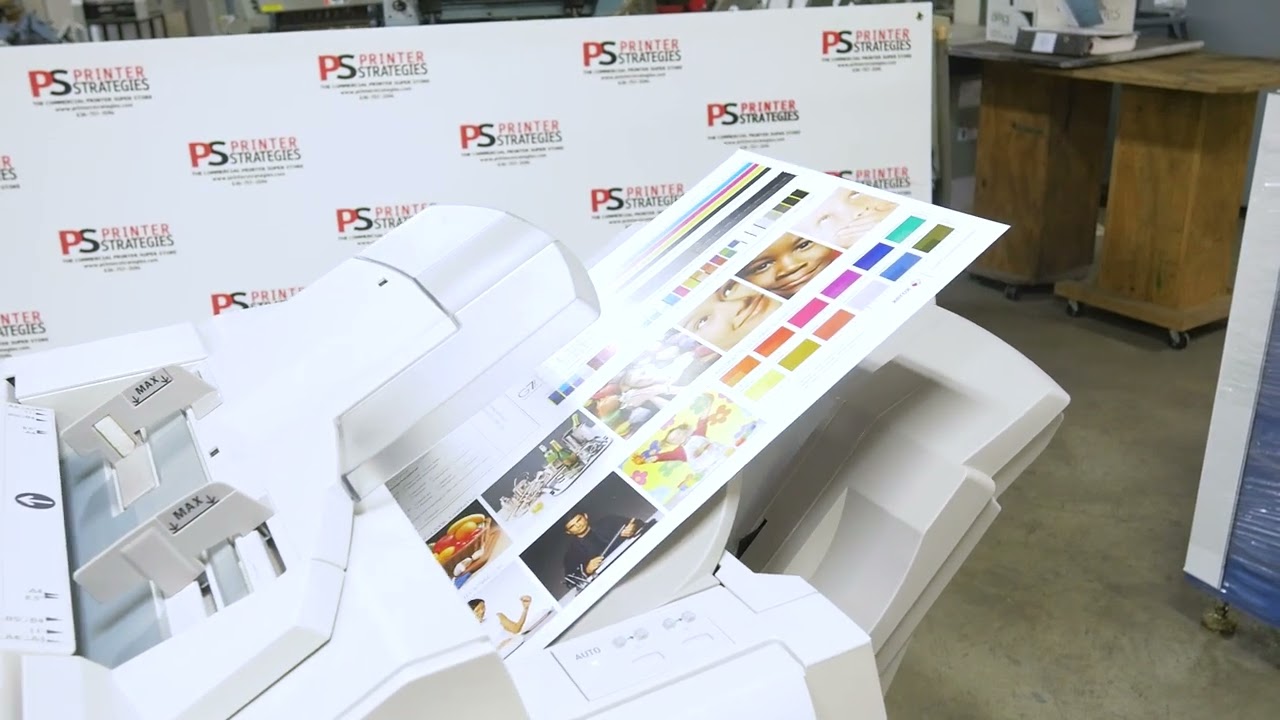Xerox Versant 80 Digital Color Press - YouTube