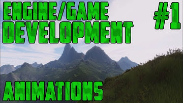 C++ OpenGL Engine/Game Development 1 - Animations