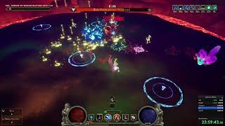 Dwarven Realms S6.1 HC - Zul, Forger of Worlds Boss Fight w/ Dex + Bow + Ferocity of Wolves