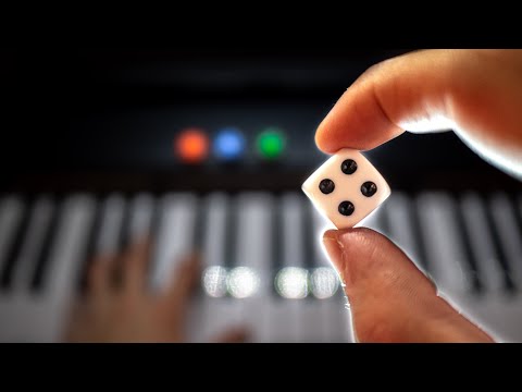 Piano Player uses RANDOM NOTES for his Chords and Creates a SONG 🎹🎲🎵Ep.4