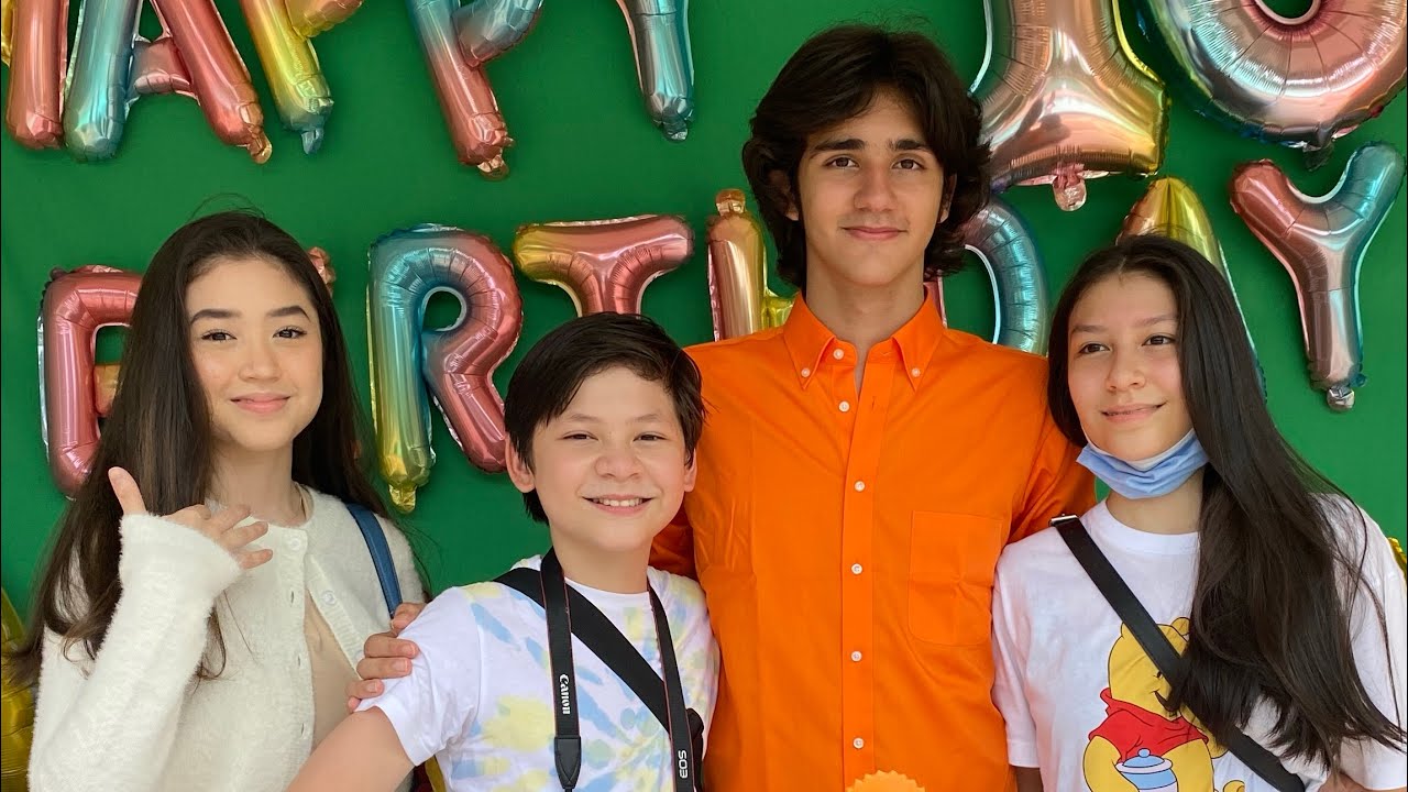 Kumpul di acara ulang tahun Emiliano