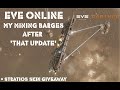 Eve Online A Quick Look at my Mining Barges after 'That Update' + Stratios skin giveaway