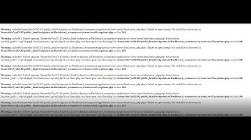 php Codeigniter 3 System/core/Exceptions.php on line 268 Error