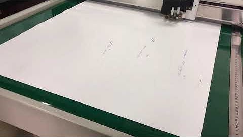 Handbag clothing footwear patterns grading cutting plotter machine