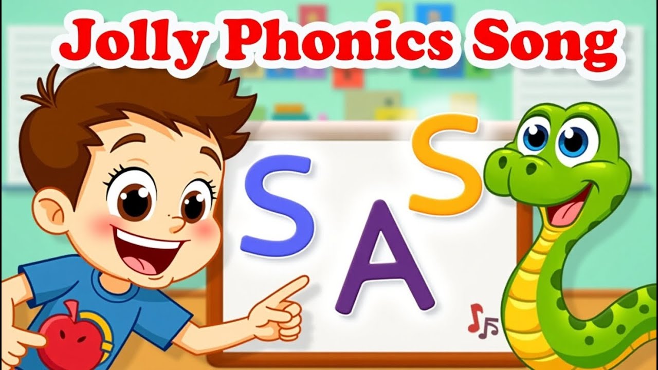 Jolly Phonics rhymes 42 Sounds | Aa Zz Jolly Phonics songs with lyrics