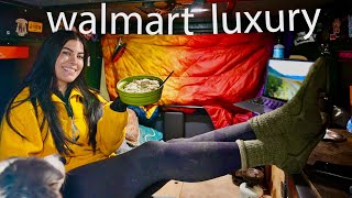 Luxury Walmart Truck Camping in Alaska